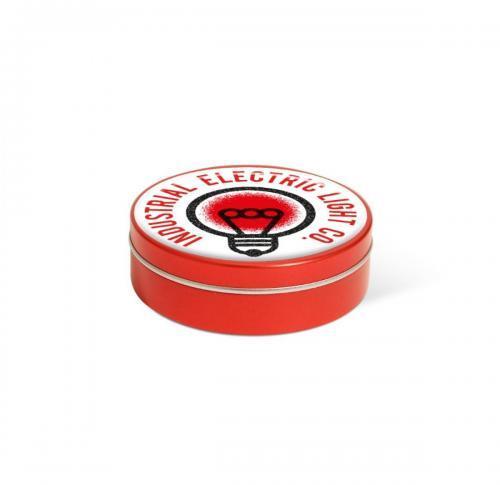 XS Peppermint Tin - Red - Dome Label