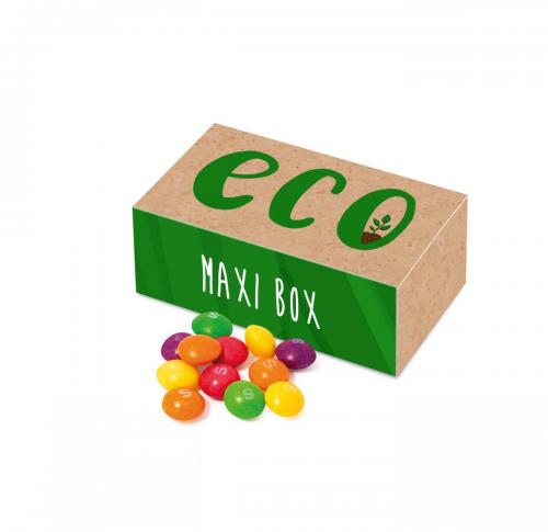 Printed Eco Friendly Maxi Kraft Box - Skittles