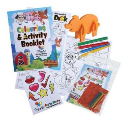 Custom Printed Children's Activity Packs