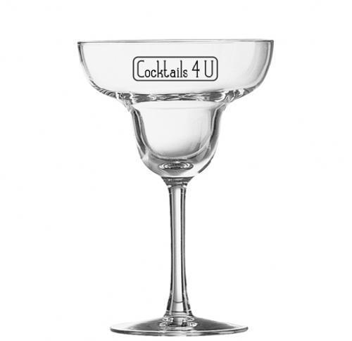 Custom Printed Elegance Margarita Glasses (270ml/9oz)