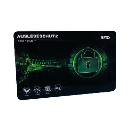 RFID Plastic Credit Card .75mm X .09mm