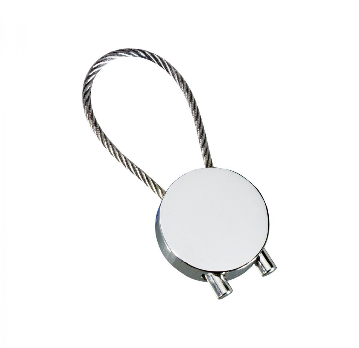 Keyring -CABLE SILVER