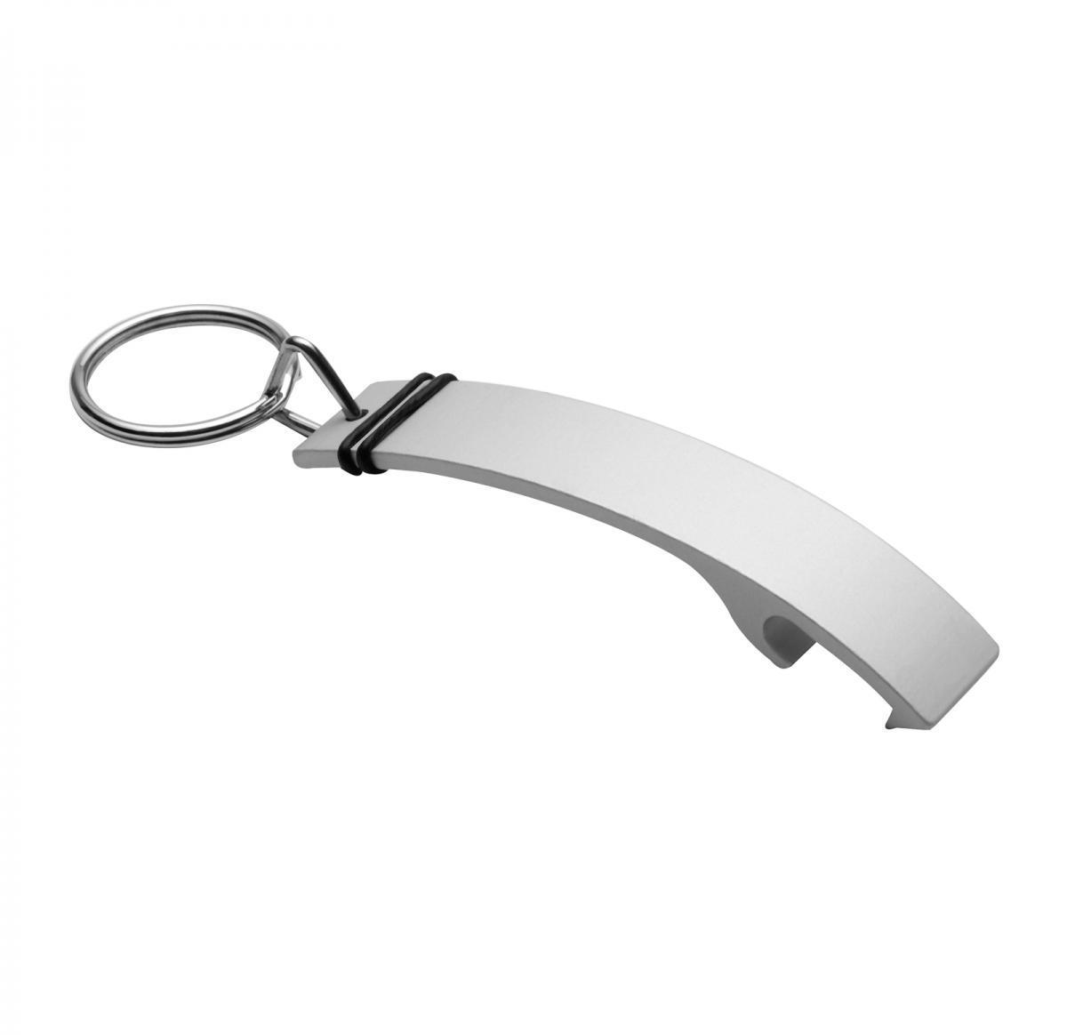 Keyring with bottle opener -CATHARGO SILVER