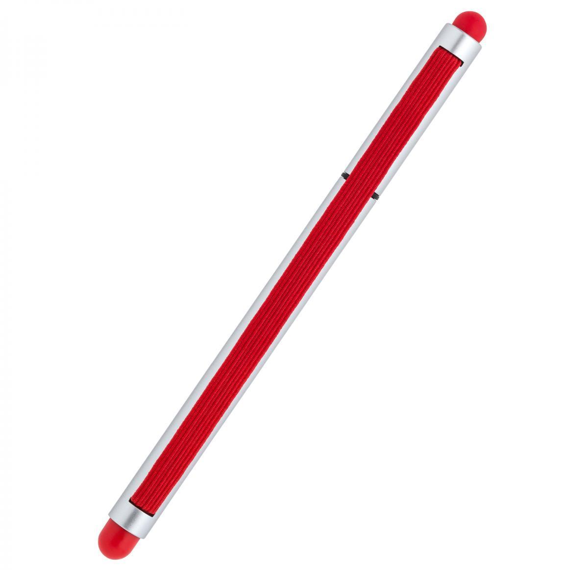 Ballpen CLIC CLAC-MALDON SILVER RED