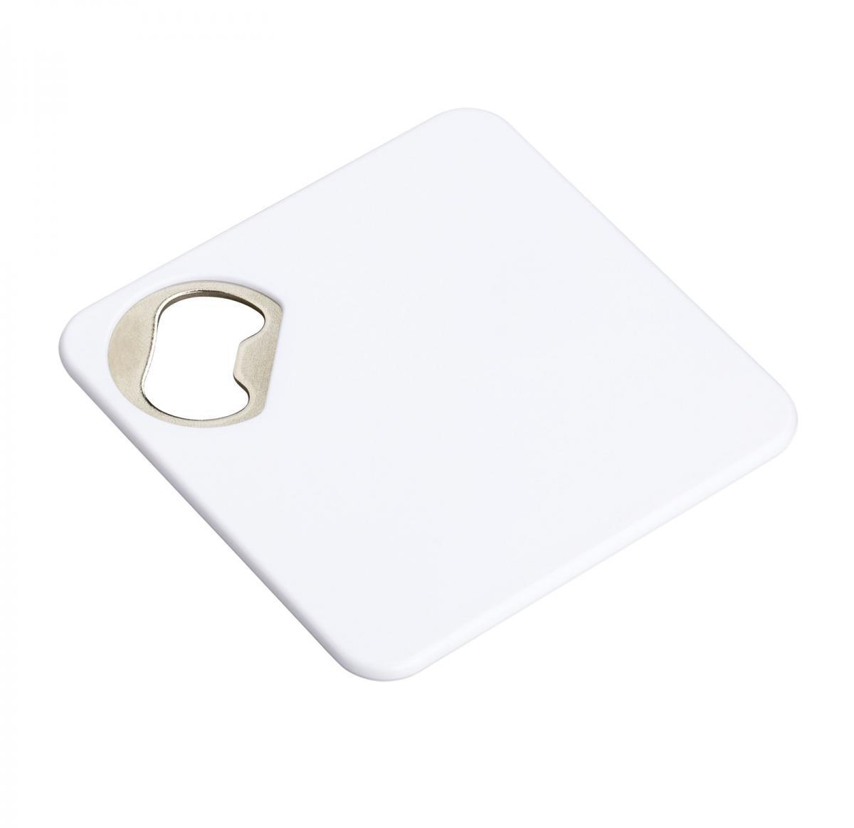 Coaster with bottle opener -ALGECIRAS WHITE