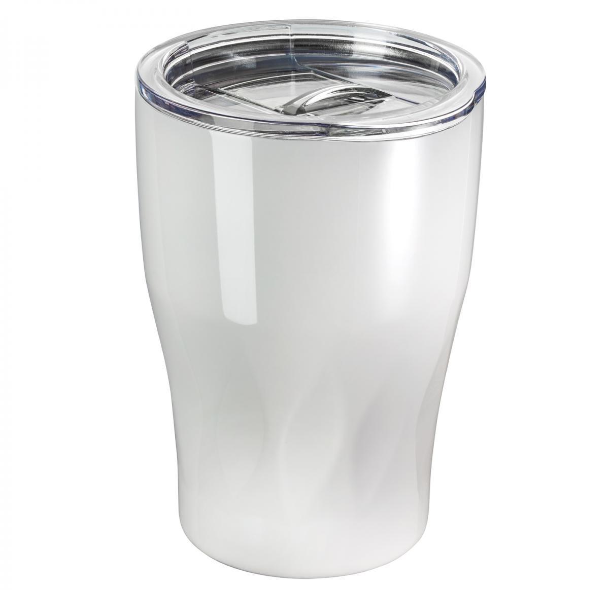 Metal Travel Mug 360ml -KAPUNDA WHITE
