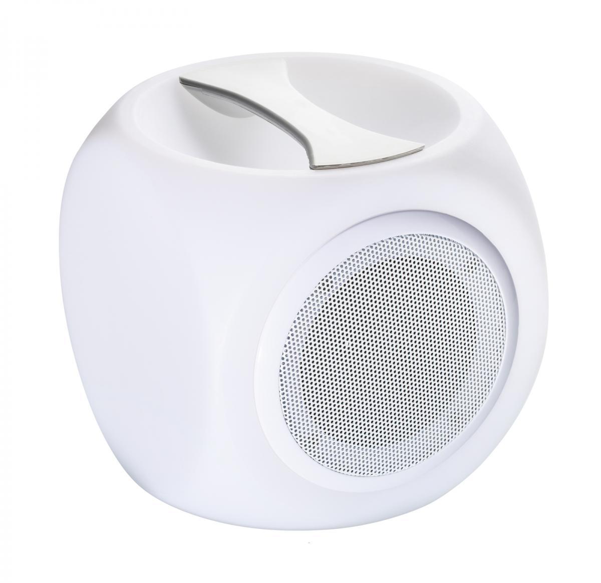 Bluetooth®-speaker with light -MALBORK WHITE