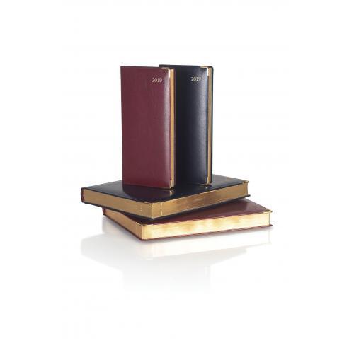 Castelli Pocket Diaries 2025 Weekly Cream Colombia De Luxe Gold Trim