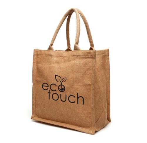 Medium Natural Burton Shopper Bags Printed Logo