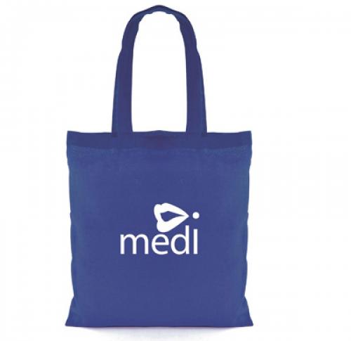 Custom Cotton Tote Bag Budget Coloured Shopper