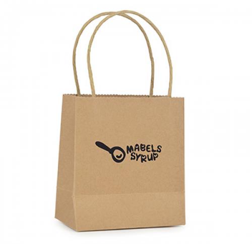 Reycled Printed Paper Bag Small
