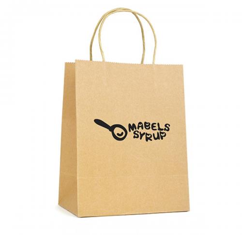 Printed Paper Bags - Recycled Medium