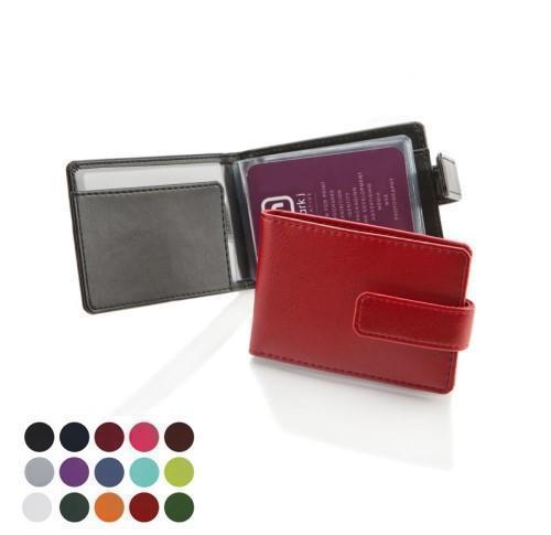 Deluxe Credit Card Case With A Strap Custom Logo