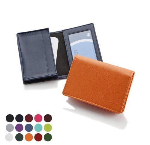 Deluxe Business Card Dispenser with Framed Window Pocket