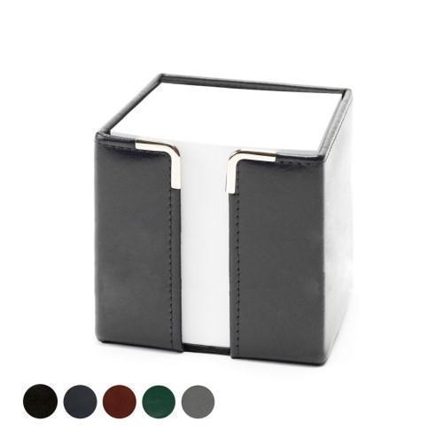Hampton Leather Tall Pad Block Holder