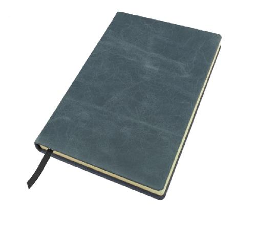 Branded Deluxe Distressed Nappa Leather A4 Casebound Notebooks 