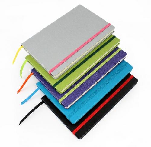 Custom Printed A5 Casebound Notebooks Mix & Match Soft Touch