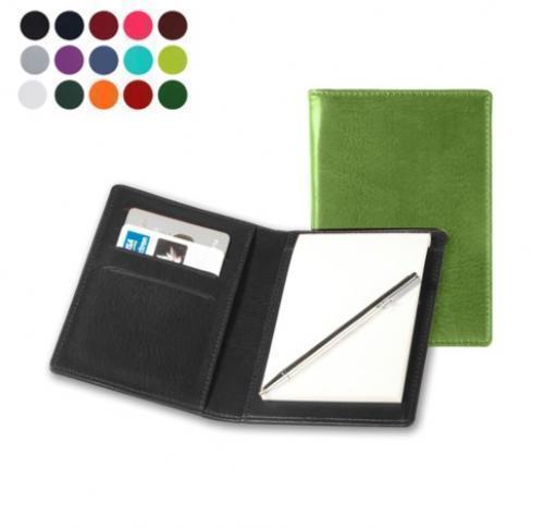 Pocket Jotter With Credit Card Pockets And Pen