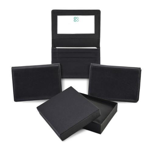 Promotional Leather Oyster Card Holder / Travel Card Gift Boxed 