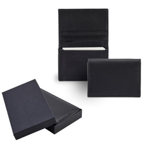 Sandringham Nappa Leather Business Card Dispenser