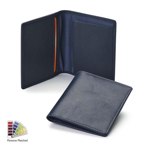 Custom Sandringham Nappa Leather Slimline City Wallet Made To Order In Any Pantone Colour