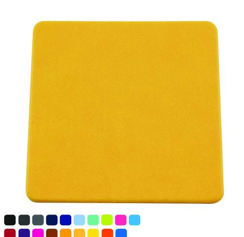  Square Coaster in Soft Touch Vegan Torino PU. 