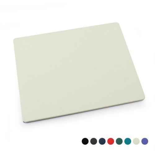 Recycled ELeather Mouse Mat, made in the UK in a choice of 8 colours.
