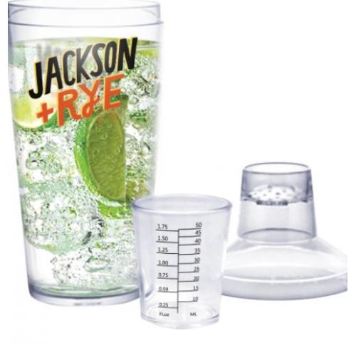 Promotional Plastic Cocktail Shaker Gift Sets