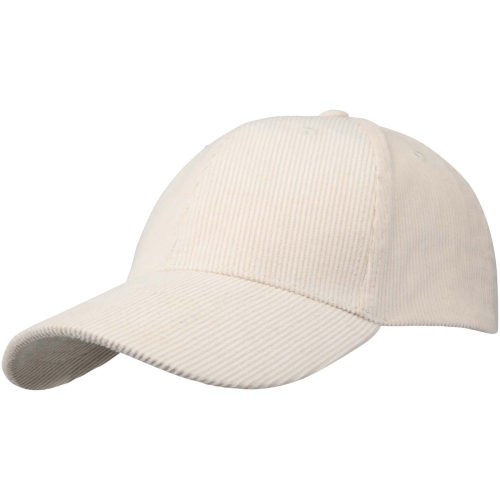 Hutton 6 panel 280 g/mÂ² recycled corduroy cap