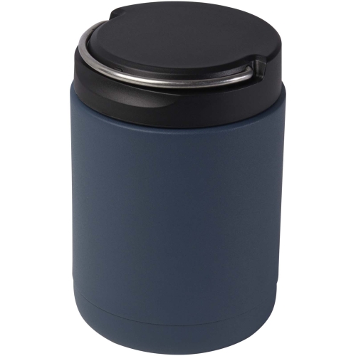 Branded Doveron 500 ml recycled stainless steel insulated lunch pot
