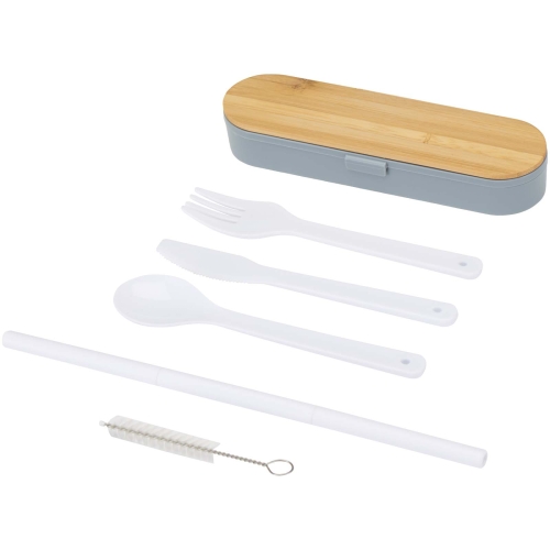 Custom Runa cutlery set with bamboo lid