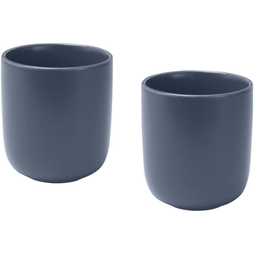 Male 200 ml ceramic cups with matt finish - set of 2
