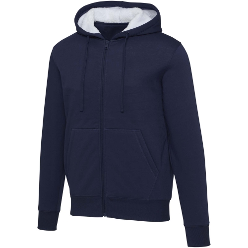 Branded Natron 320 g/mÂ² sherpa full-zip hoodie