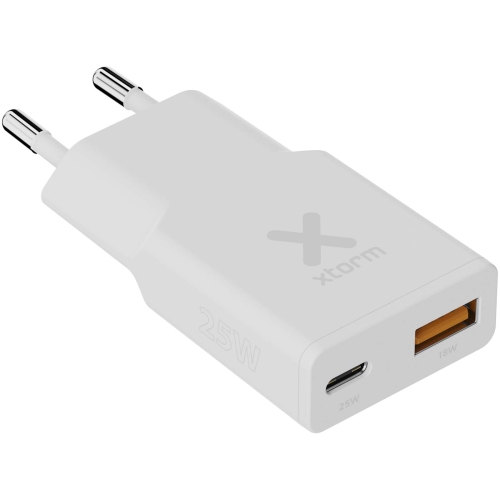 Xtorm XG2SL025 Go2 SlimLine 25W charger with Printed logo