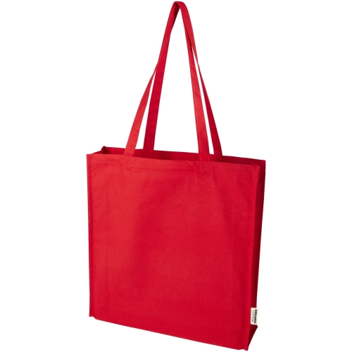 Odisha 180 g/mÂ² OCS organic full gusset tote bag 14L with Custom Logo