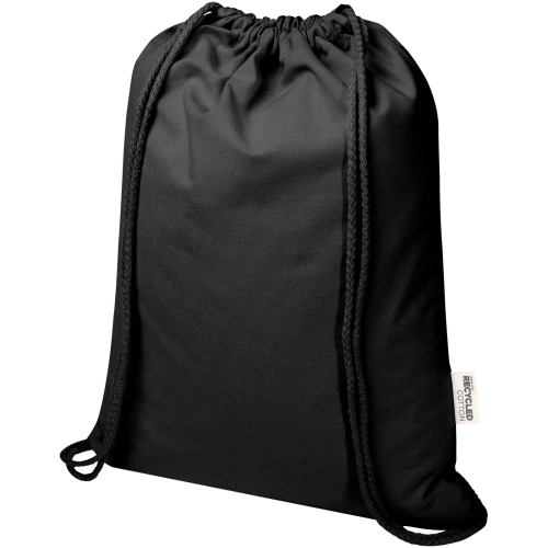 Peru Blend 180 g/mÂ² GRS recycled drawstring bag 5L