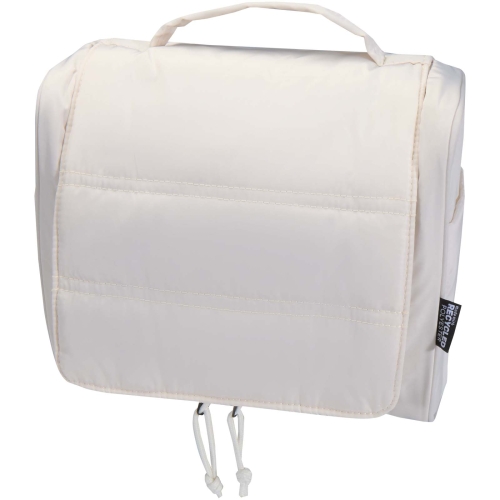 Puffer GRS recycled hangable toiletry bag 8L - Custom Logo