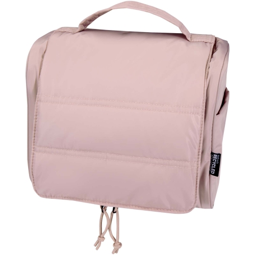 Puffer GRS recycled hangable toiletry bag 8L - Custom Logo