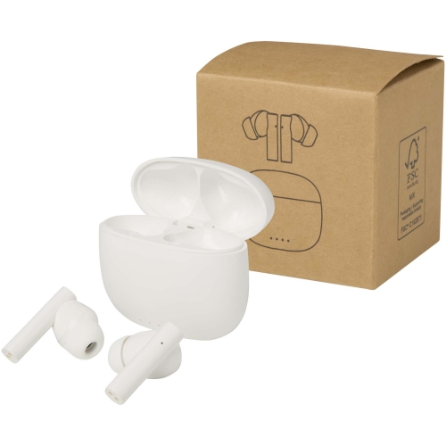 Alterf recycled plastic True Wireless Bluetooth earbuds with silicone eartips