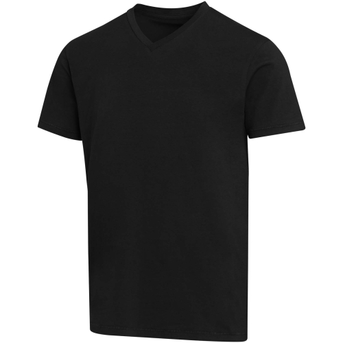 Branded Balfour 200 g/mÂ² short sleeve v-neck unisex OCS organic t-shirt