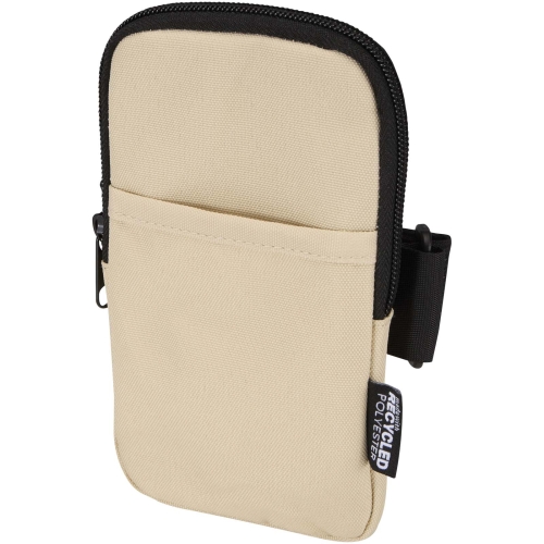 Byron GRS recycled bottle pouch with Custom Logo