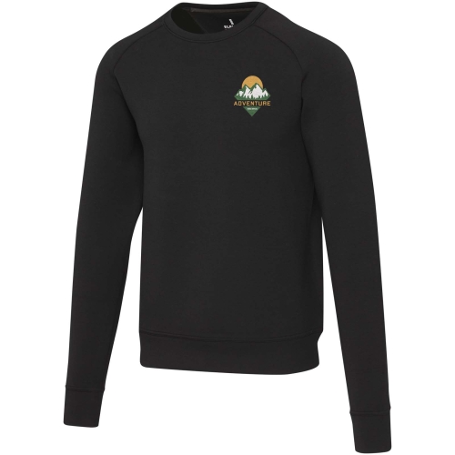 Yukon 350 g/mÂ² unisex interlock sports crewneck sweater