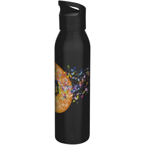 Sky 650 ml RCS recycled single wall stainless steel water bottle - Custom Logo