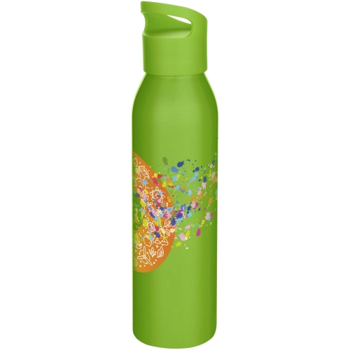 Sky 650 ml RCS recycled single wall stainless steel water bottle - Custom Logo