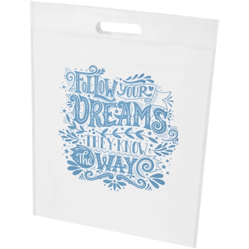 Promotional EcoSeal GRS recycled nonwoven tote bag 5L