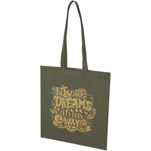 EcoSeal GRS recycled nonwoven convention tote bag 6L