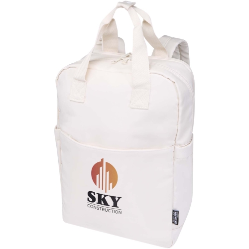 Branded Trip 14â? Awareâ?¢ recycled travel laptop backpack 9L