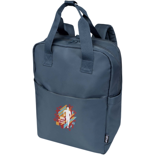 Branded Trip 14â? Awareâ?¢ recycled travel laptop backpack 9L