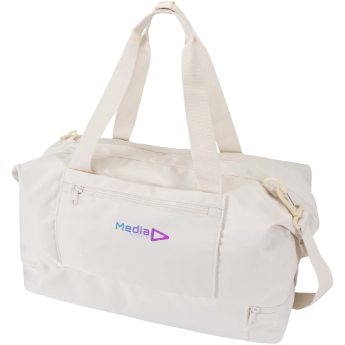 Branded Trip Awareâ?¢ recycled travel duffel bag 42L