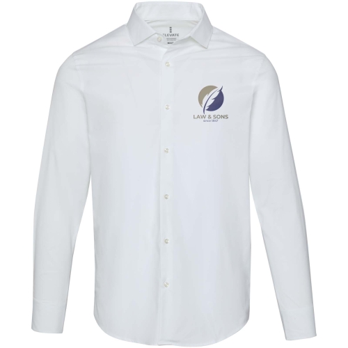 Carnelian 133 g/mÂ² poplin men's shirt